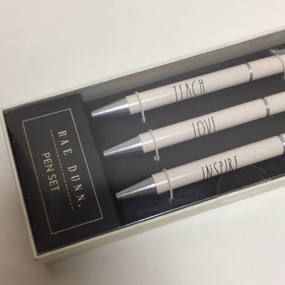 NIP Rae Dunn Pen Set 3 pc - Picture 2 of 3